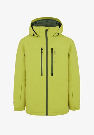 PRTFLYNTY JR - Snowboardová bunda - splitpea green