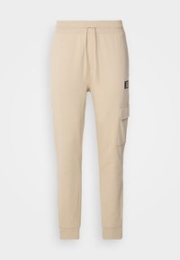 DWELLROM - Pantalon cargo - open beige