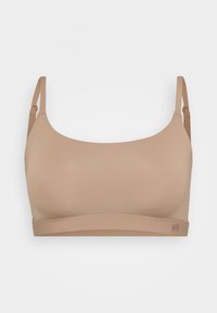 SMOOTHED REALITY SQUARE NECK BRALETTE - Bustier - moody taupe