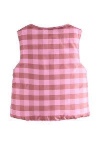 Next REGULAR FIT - CHECK - Vest - pink