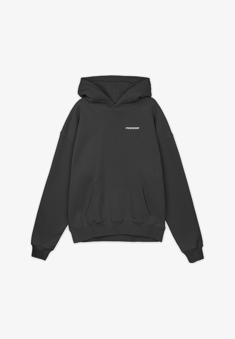 Pegador DEVON OVERSIZED HOODIE - Hoodie - washed volcano grey