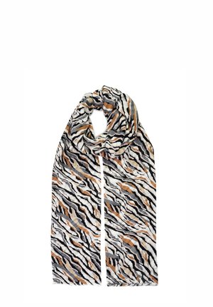 Scarf - e beige black