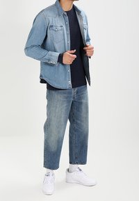 Jack & Jones Stickad tröja - dark blue