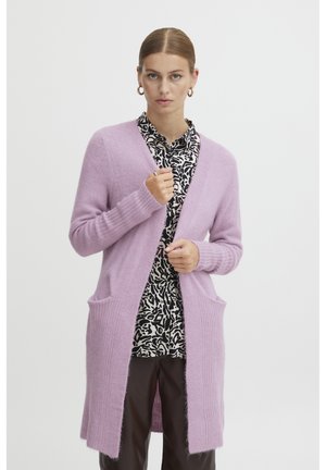 ICHI IHKAMARA CA7 - Cardigan - smoky grape