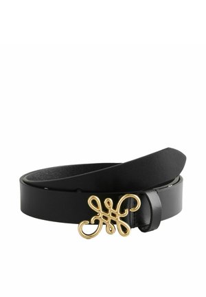 REGULAR STATEMENT BUCKLE  - Belt - black