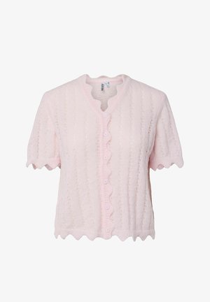 Pieces, KNITTED CARDIGAN PCADA - Gilet - roseate spoonbill