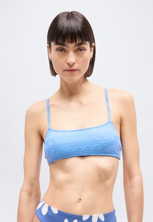 PARADISE WAVE BRALETTE - Haut de bikini - silver lake blue