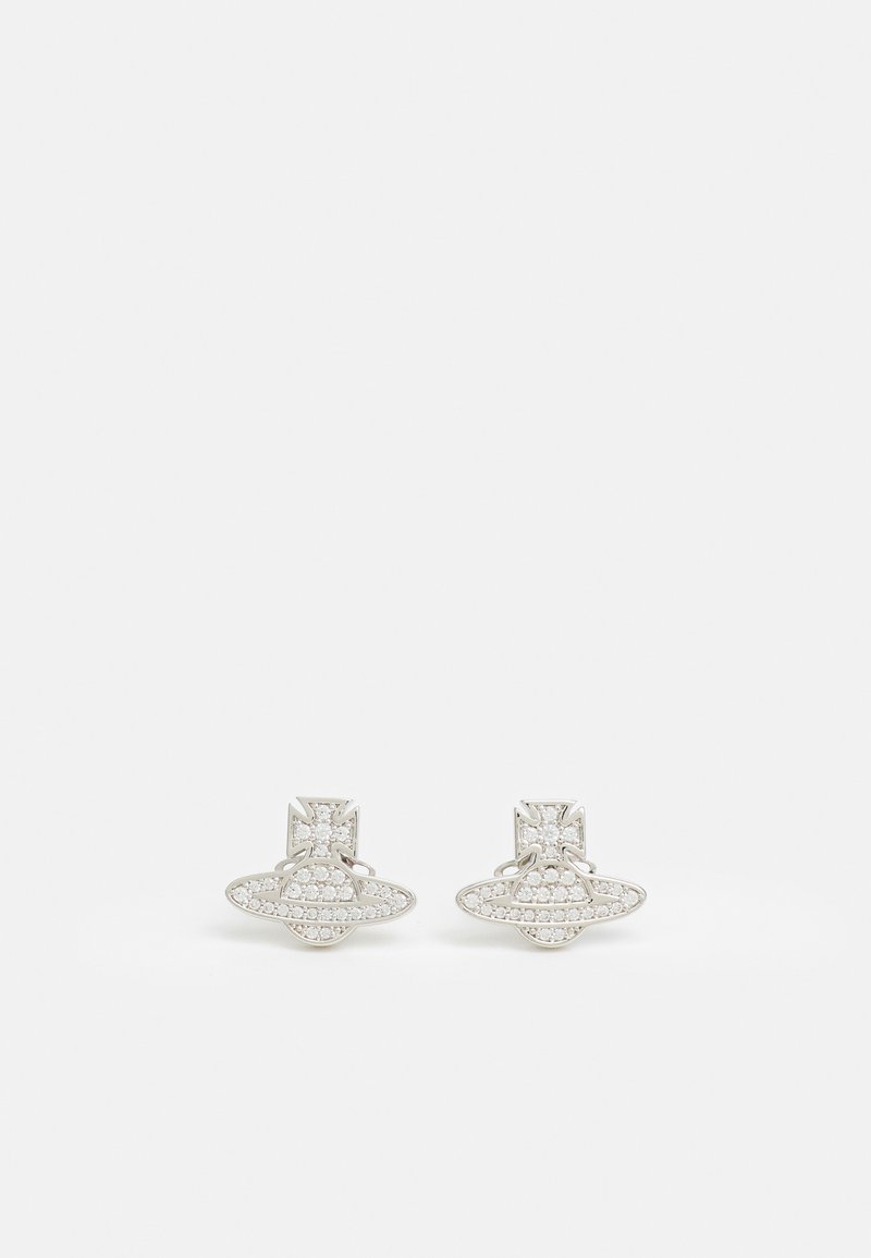 Romina pave orb earrings Clearance
