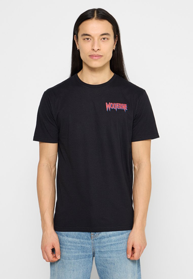 Marvel T-shirt print zwart Marvel T-shirt print zwart