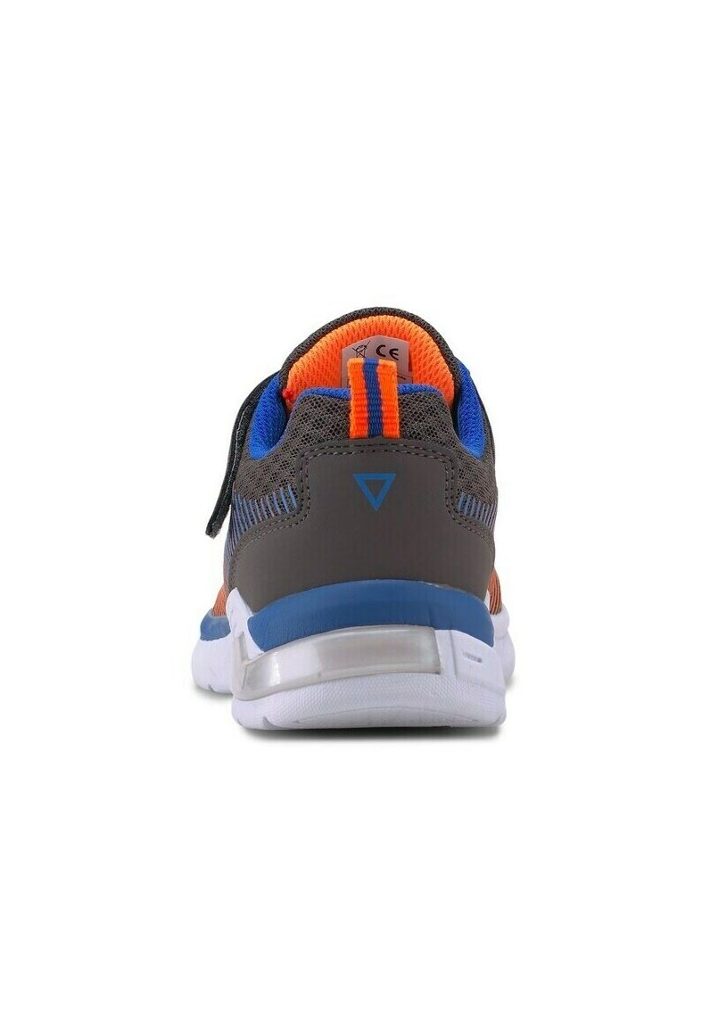 Kinder Sneaker low | TOM TAILOR LICENCE MIT STREIFEN Sneaker low coal/neon orange/dunkelgrau - PQ40355 Kinder Sneaker low | TOM TAILOR LICENCE MIT STREIFEN Sneaker low coal/neon orange/dunkelgrau - PQ40355