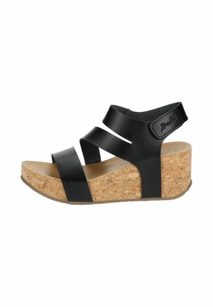 Blowfish Malibu LEELEE - Sandales à plateforme - black dyecut