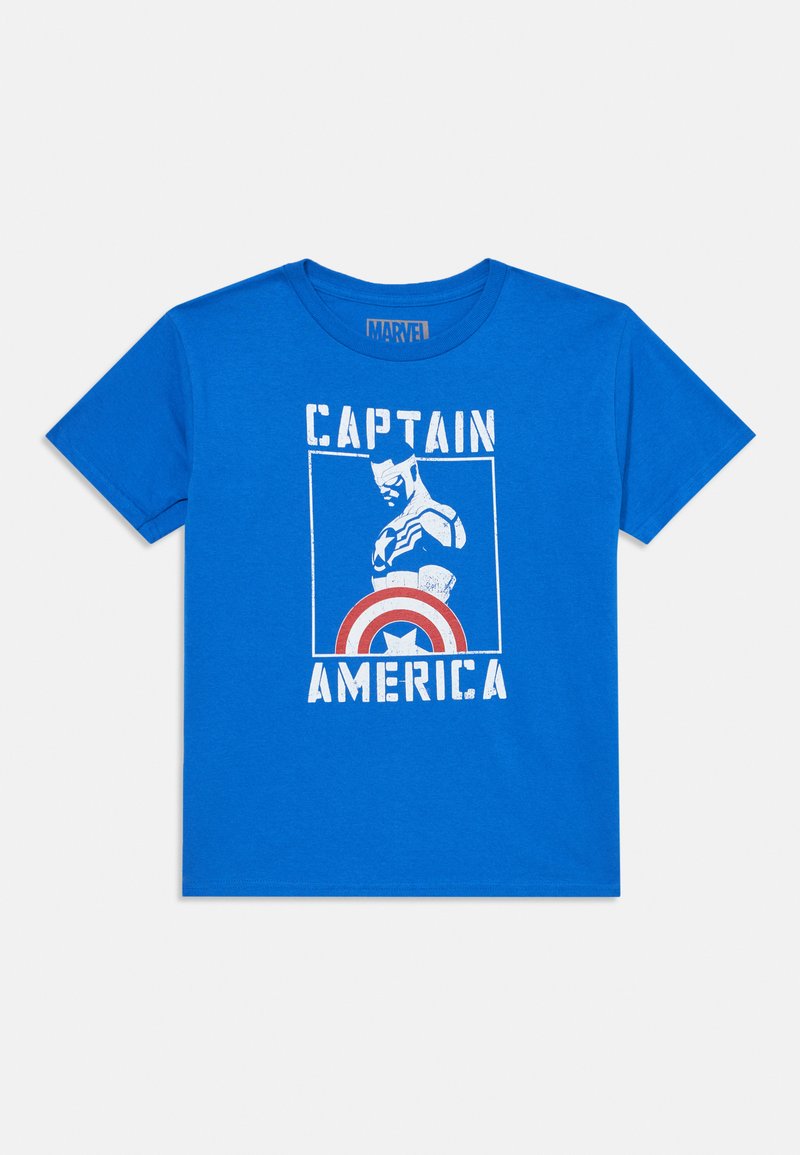 Marvel T-shirt print koningsblauw