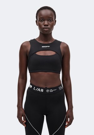 L/AB c/o Off-White, CROP  - Haut - black night