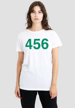 Print T-shirt - white