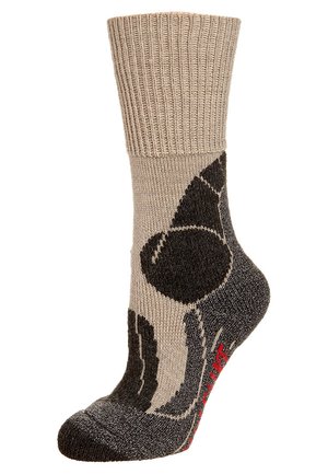 TK1 TREKKING FUNCTIONAL YARN-WOOL-MIX - Sportsokken - nature melange