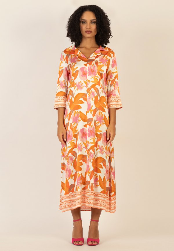 BEDRUCKTES - Maxikleid - orange  multicolor