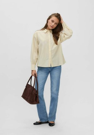 Vero Moda, SHIRT VMGWEEN SHIRT - Camicia - pale banana
