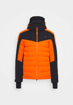 MEN SIGHT LINE - Kurtka narciarska - orange/black