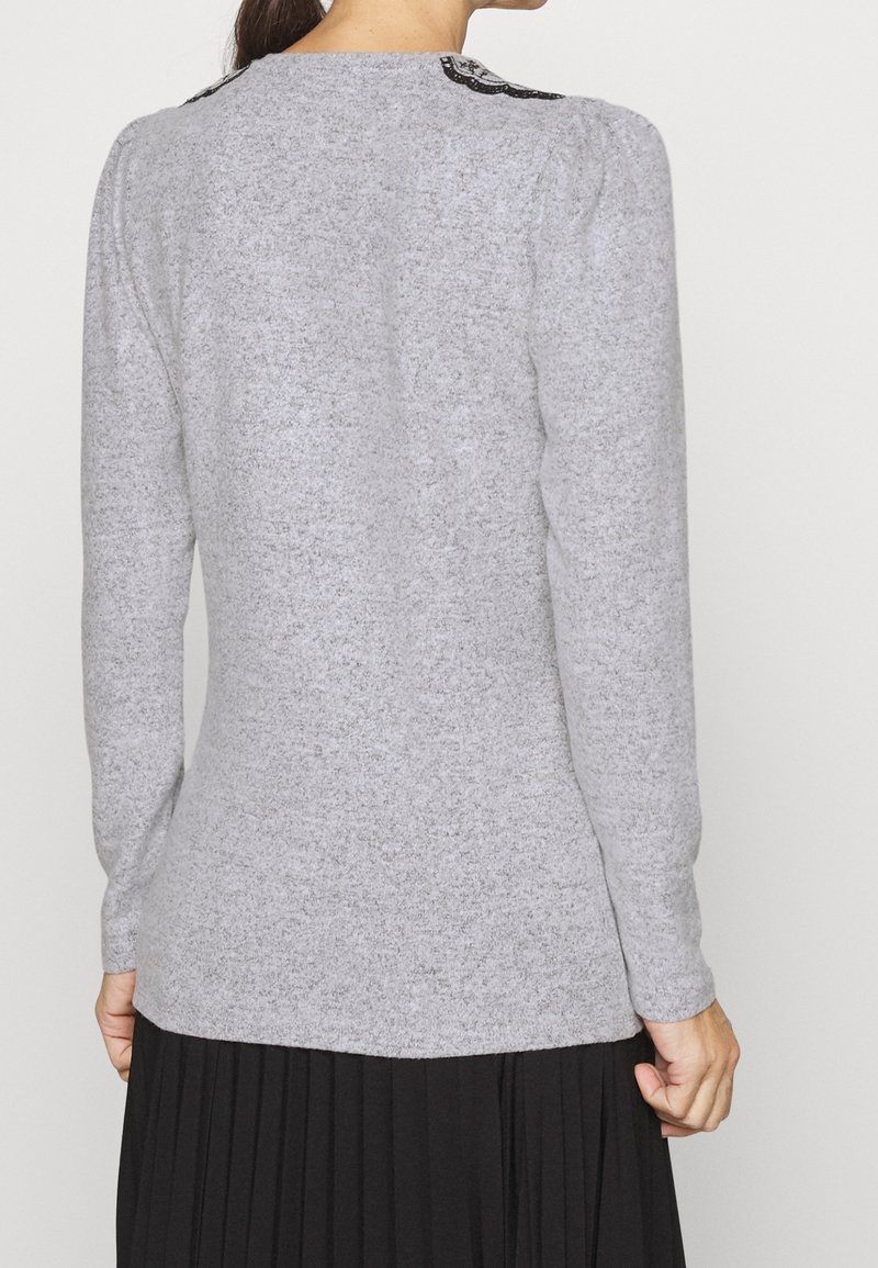 Pull Naf Naf Gris Chiné - Taille S - Excellent état Occasion