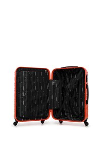 WITTCHEN MEDIUM SUITCASE WITH LUGGAGE TAG FROM ABS - Kufr - orange
