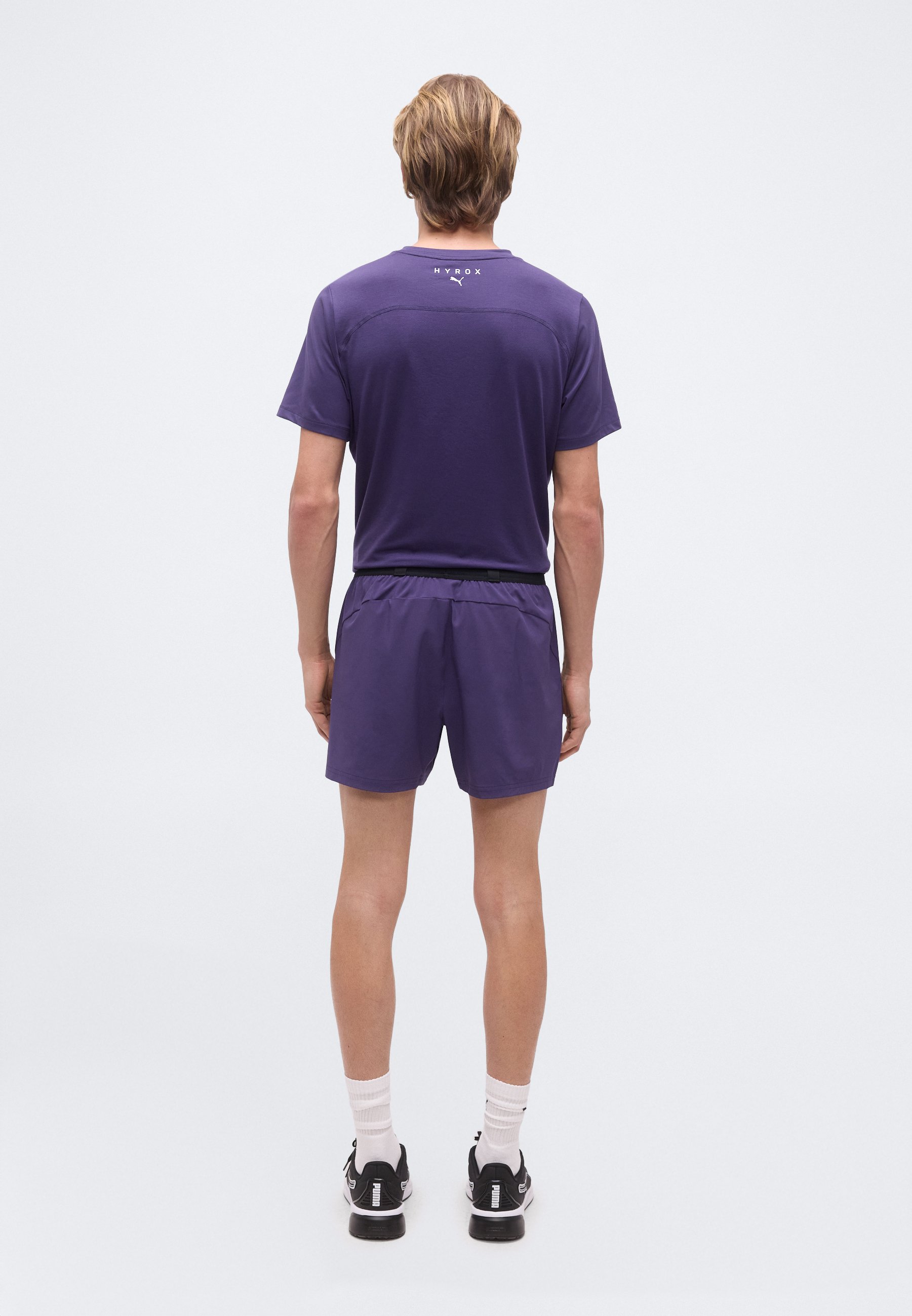 Puma PUMA X HYROX SHORT - Short de sport - deep plum/violet foncé