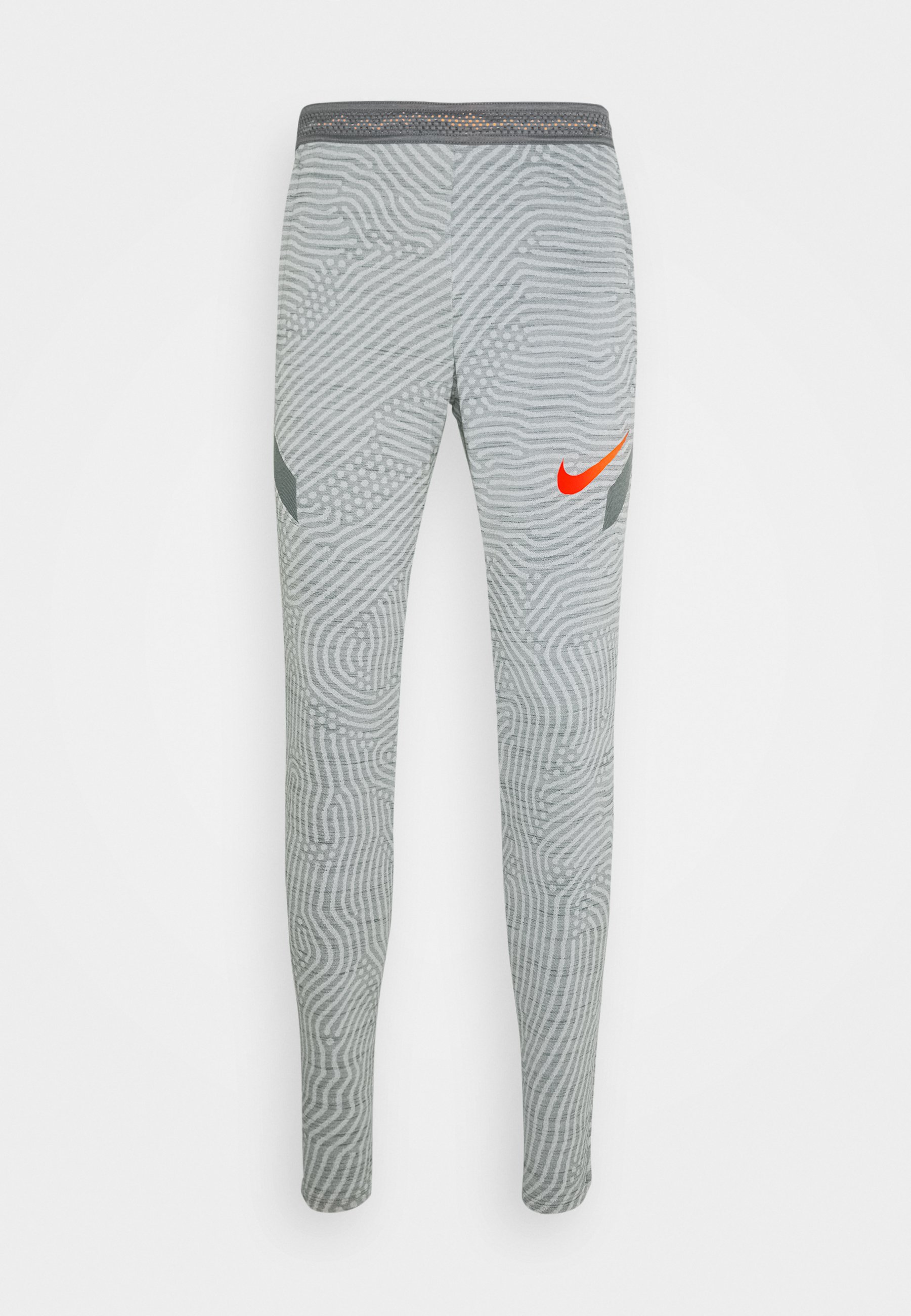 gray and orange nike tracksuit