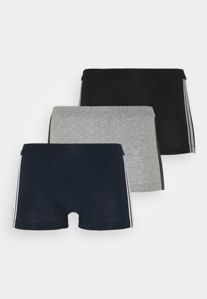 Schiesser 3 PACK - Boxerkalsong - dark blue/grey/black