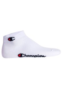 Champion UNISEX 3ER PACK-QUARTER BASIC LOGO - Socken - weiß