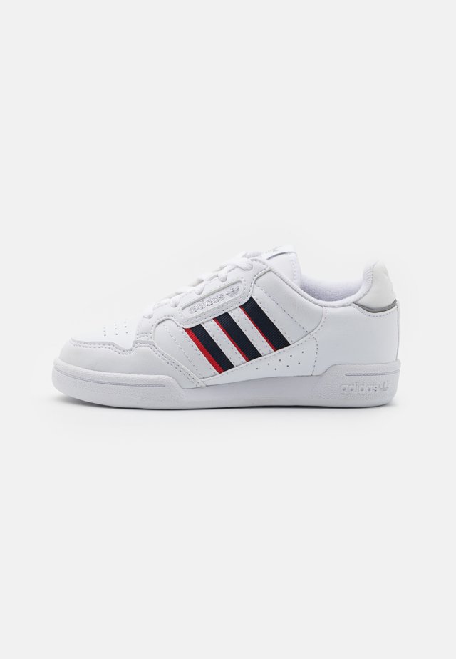 CONTINENTAL 80 STRIPES UNISEX - Sneaker low - footwear white/collegiate navy/vivid red