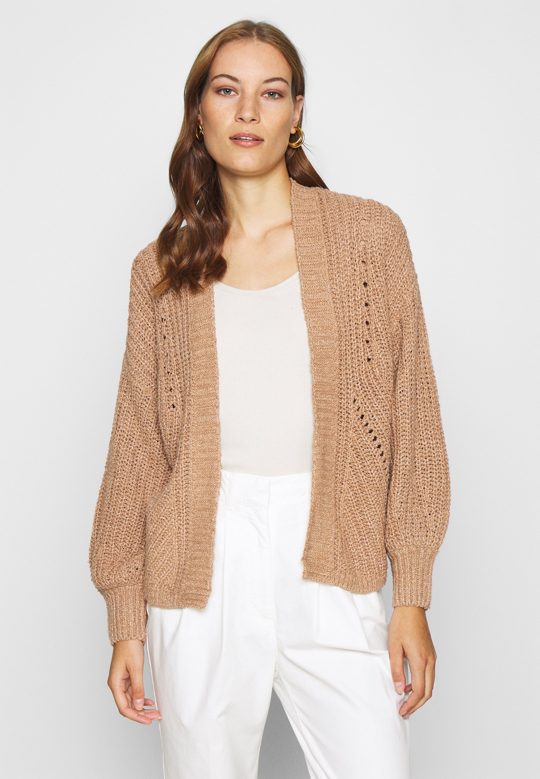 abercrombie puff sleeve cardigan
