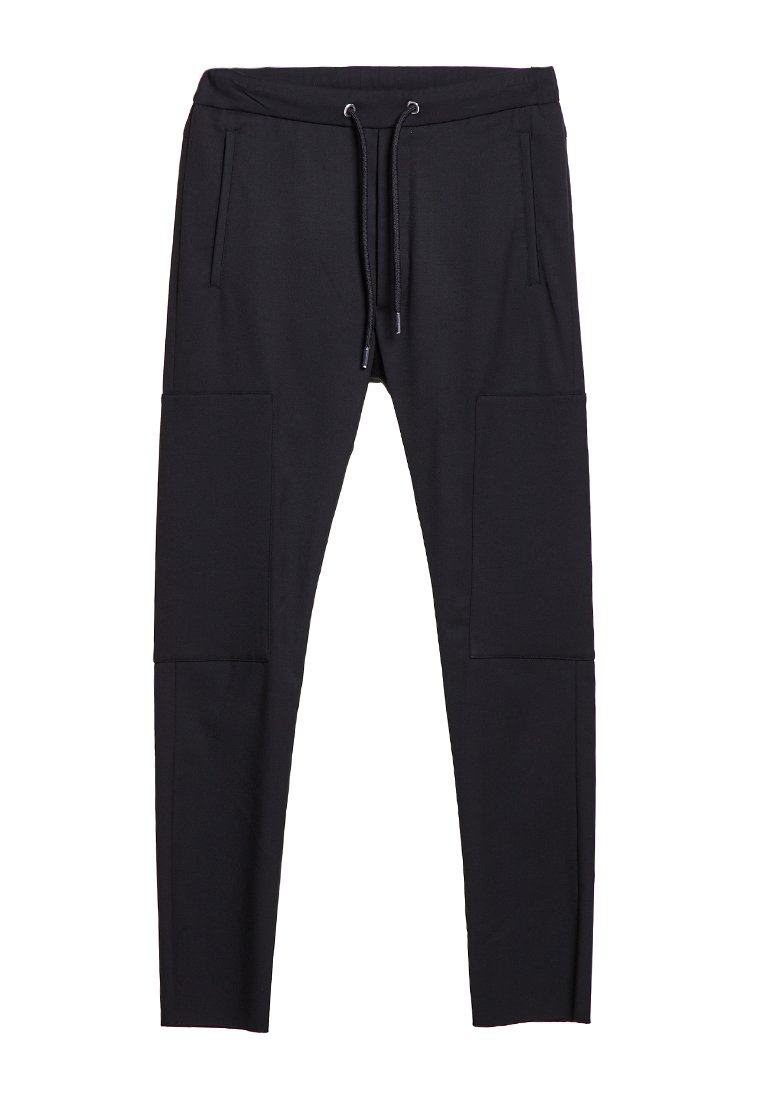 LES HOMMES Broek zwart