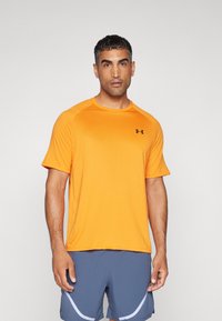 Under Armour - TECH TEE - Tekninen t-paita - atomic/black Pienoiskuva 1