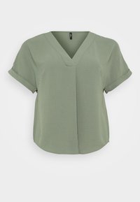 VMALVA V NECK - T-Shirt basic - laurel wreath
