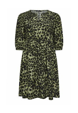 Yours Clothing, PLUS SIZE CASUAL DRESSES - Robe de jour - green
