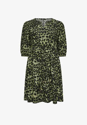 Yours Clothing, PLUS SIZE CASUAL DRESSES - Robe de jour - green