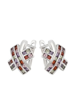 Fülbevalók - silver multicolor