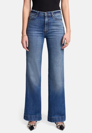 7 for all mankind MODERN DOJO - Flared jeans - mid blue