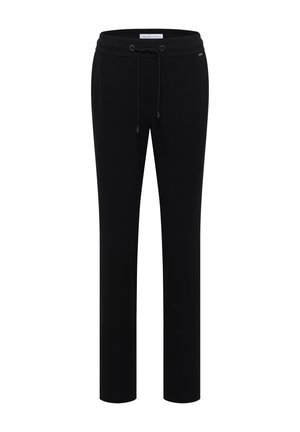 Cecil, MID-WAIST SLIM-LEG PANTS IN A CASUAL FIT - Pantalones deportivos - black