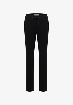 Cecil, MID-WAIST SLIM-LEG PANTS IN A CASUAL FIT - Pantalones deportivos - black