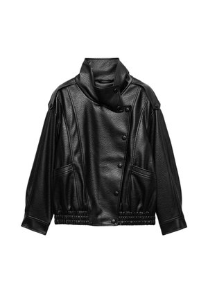 Marks & Spencer, Imiteret læderjakke - black