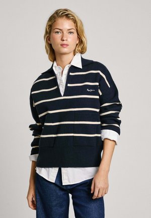 PRISCILLA - Pikkade varrukatega topp - dulwich blue