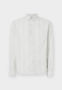 RELAXED STRIPED SHIRT - Shirt - mint green