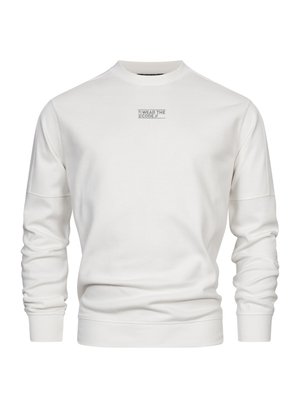 INDICODE JEANS, INDICODE JEANS SWEATSHIRT INCLIVER - Sweatshirt - offwhite