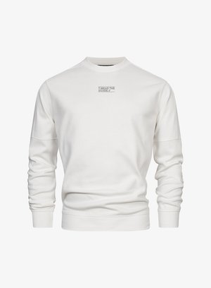 INDICODE JEANS, INDICODE JEANS SWEATSHIRT INCLIVER - Sweatshirt - offwhite