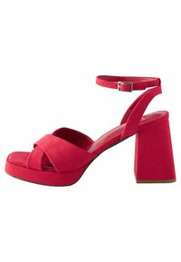 Next FOREVER COMFORT - REGULAR FIT - Platformas sandales - red