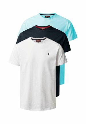 OHIO 3 PACK - T-shirt basic - dark sap white summer song