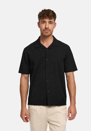 INDICODE JEANS, INDAMINOS SHIRT HEMD KURZARM - Overhemd - black