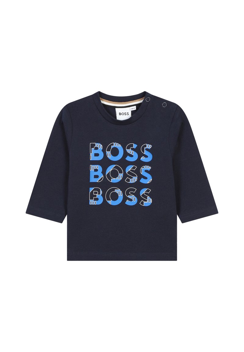 BOSS Kidswear Longsleeve blauw BOSS Kidswear Longsleeve blauw