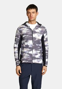 EA7 Emporio Armani DYNAMIC ATHLETE - Mikina so zipsom - grau