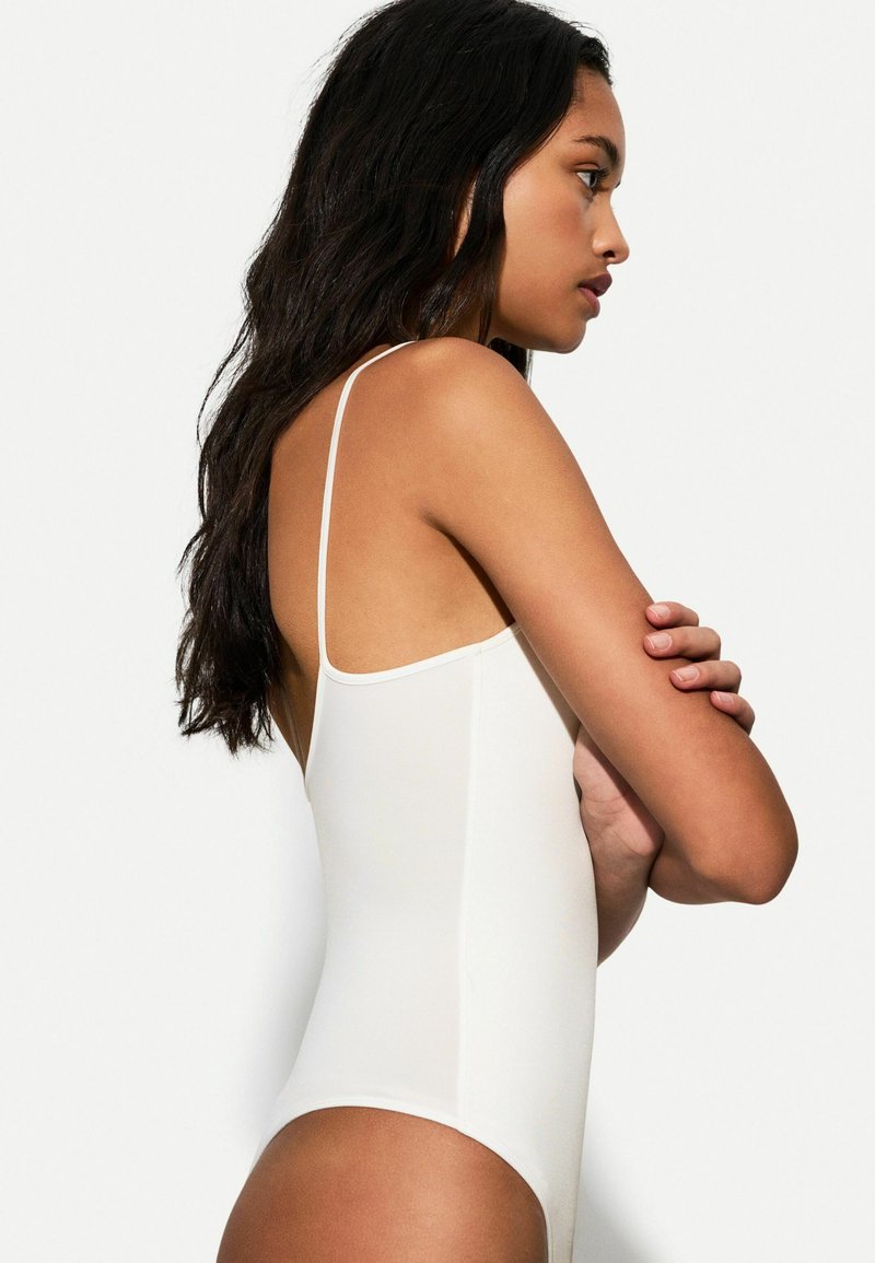 Bershka Costume Costume Intero Bershka Bershka STRAPPY Top Beige